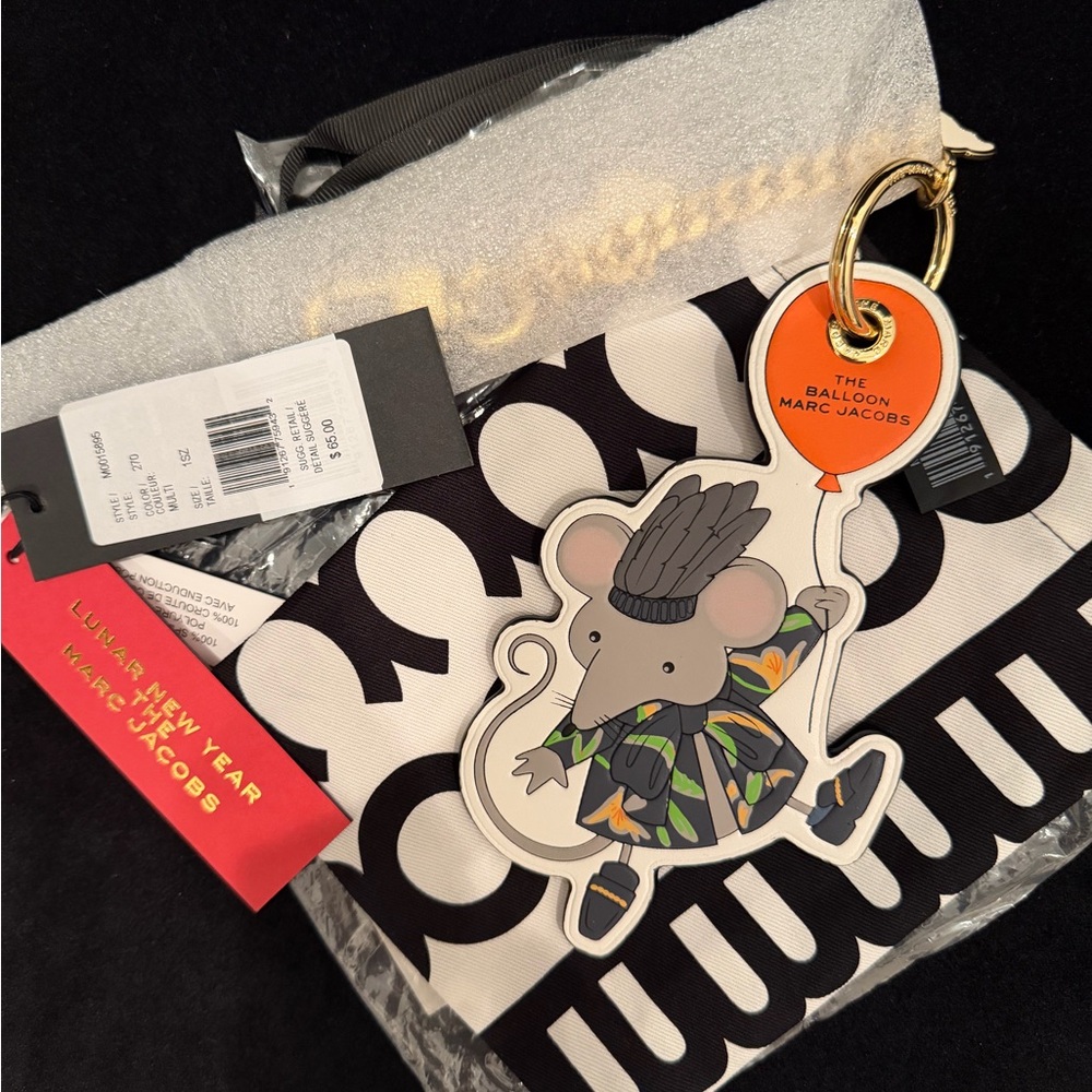Marc Jacobs Rat Bag Charm The Balloon limited edition NWT - Picture 2 of 10